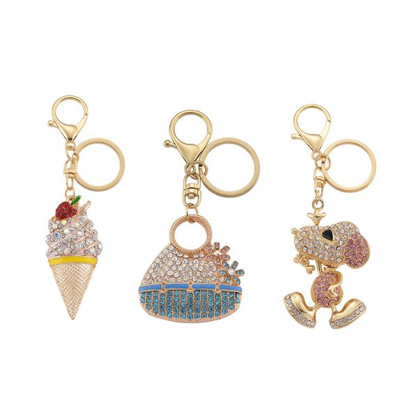 Roter Kristall Schmuckset Legierung emailliert, Legierung Std Gelb