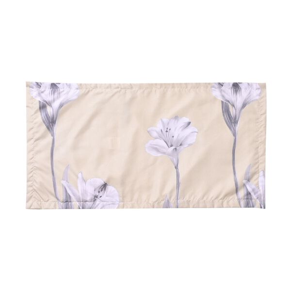 6-tlg. Bettwäsche-Garnitur mit doppelseitigem Druck, Blumenmuster, lila image number 8