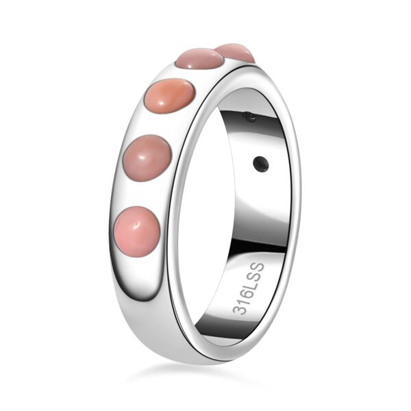 Pfirsich Opal Ring - 0,70 ct. image number 5