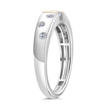 LUXURIANT SGL zertifizierter SI-GH Labor Diamant zweifarbiger Ring - 0,50 ct.