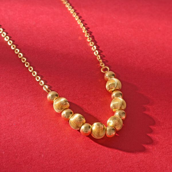 Feingold-Halskette in 999 Gold, 50 cm, 5,34g image number 2