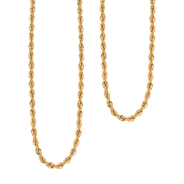 Kordelkette 916 Gold, 50 cm image number 0