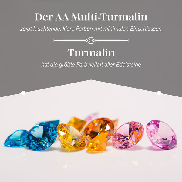 ALLORO AA Multi-Turmalin Ohrringe - 0,46 ct. image number 4
