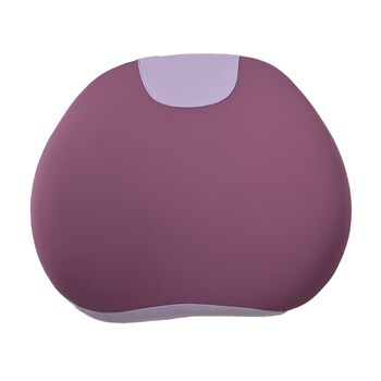 Memory-Foam-R&uuml;ckenkissen mit ergonomischem Design, 40x34,5x15, Lila