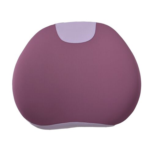 Memory-Foam-Rückenkissen mit ergonomischem Design, vakuumverpackt, 40x34.5x15, Grau