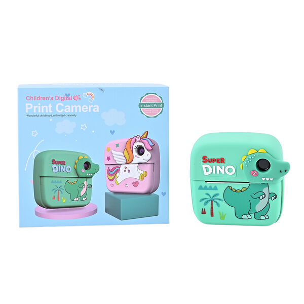 Kinder-Digitalkamera mit Sofortdruck-Funktion und Doppellinse, 10x4,5x10 cm, Gr&uuml;n image number 8