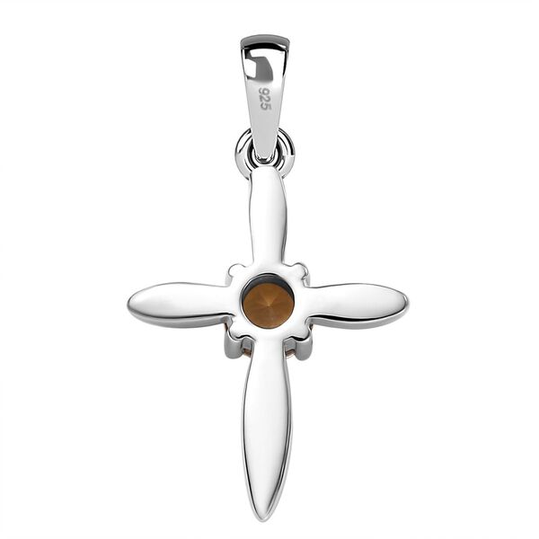 Zweifarbige AA nat&uuml;rliche goldene Tansanit Ohrringe - 0,80 ct. image number 5