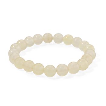 Heliodor Farbiger Quarzit Armband, flexibel (ca. 18 - 19 cm), ca. 150.00 ct