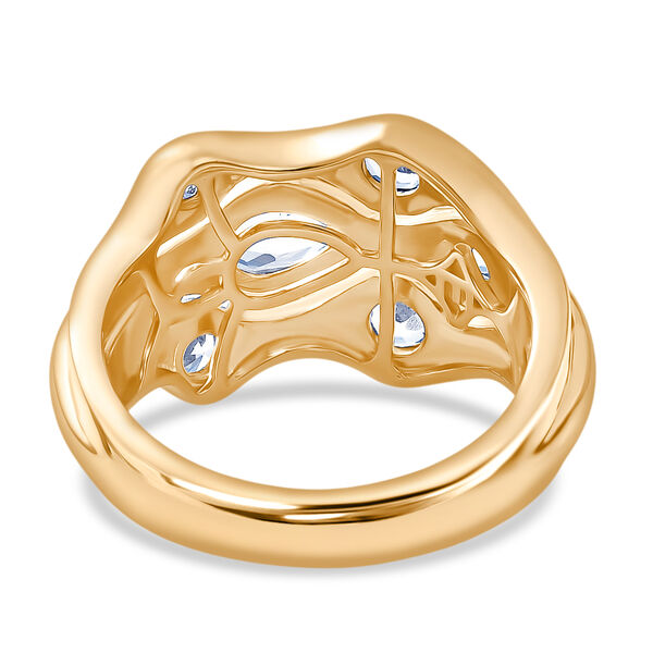 EverTrue wei&szlig;er Topas Ring - 1,16 ct. image number 6