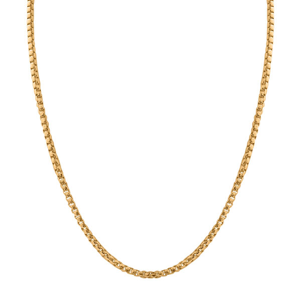25,18 Gramm venezianische 50cm Kette in vergoldetem Silber