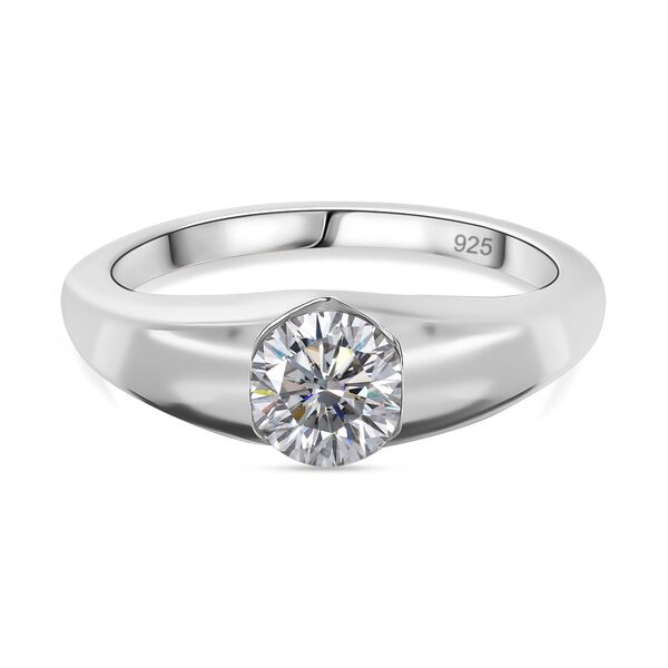 Moissanit Ring, ca. 0,74 ct image number 0