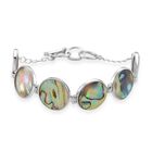 Abalone Muschel Armband ca. 19 cm mit 2.5 cm extender, Reine Legierung