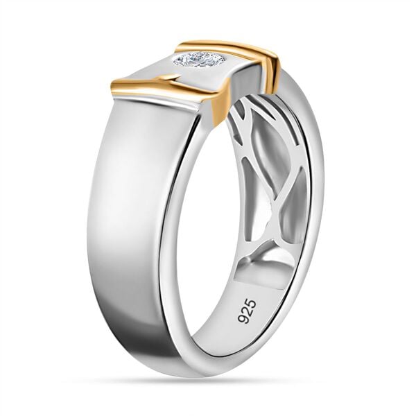 Moissanit Ring - 0,23 ct. image number 5