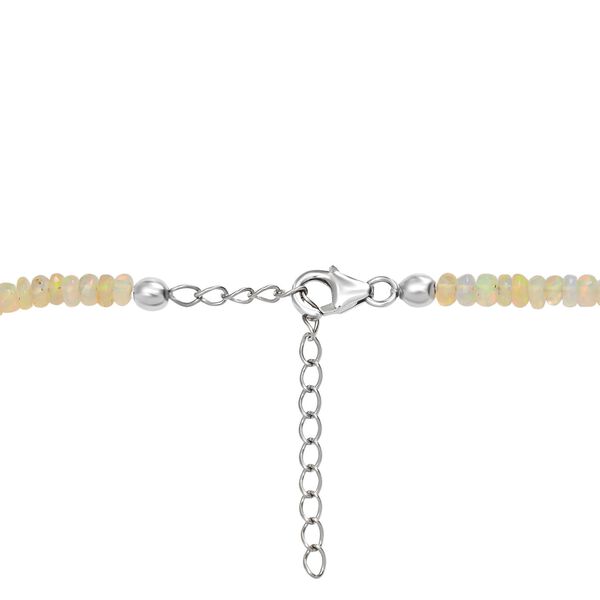 Natürliche, äthiopische Welo Opal-Halskette, 40 ct. image number 5