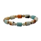 Mehrfarbig Jaspis Armband Flexibel cm ca. 120,00 ct.