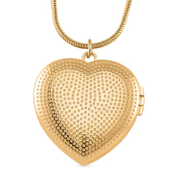 Emaillierter mehrfarbiger Kristall-Medallion-Anh&auml;nger mit 45cm Kette image number 2