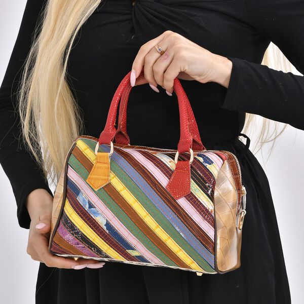 Chaos by Elsie- Crossbody Tasche aus echtem Leder mit RFID Schutz image number 10