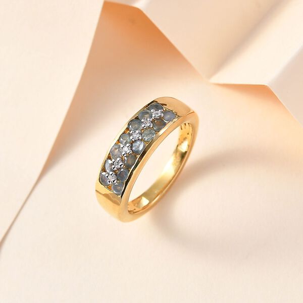 Alexandrit und Moissanit Ring - 0,86 ct. image number 2