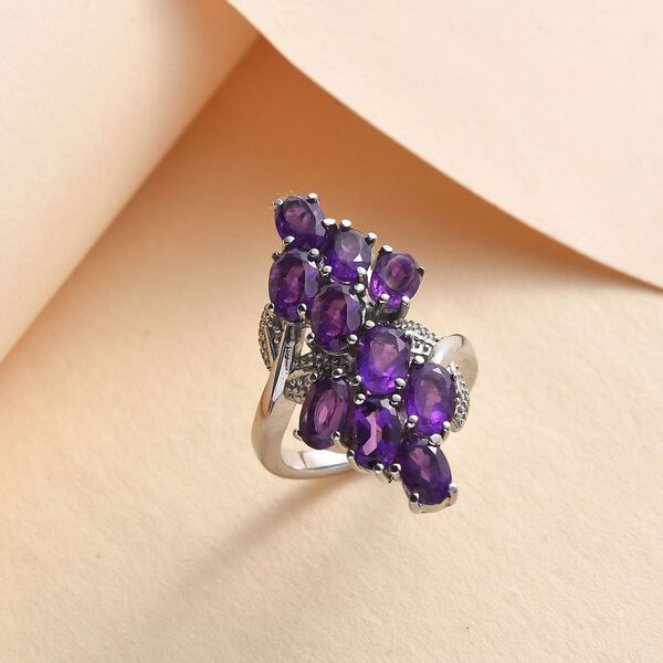 Afrikanischer Amethyst Ring - 4,51 ct. image number 1