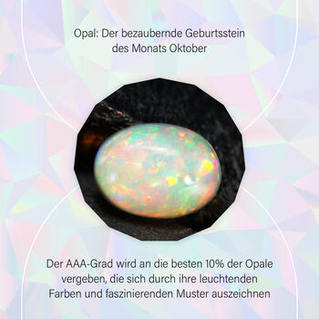 LUXORO AAA nat&uuml;rliche, &auml;thiopische Welo Opal-Halskette, 45 cm - 48,75 ct.