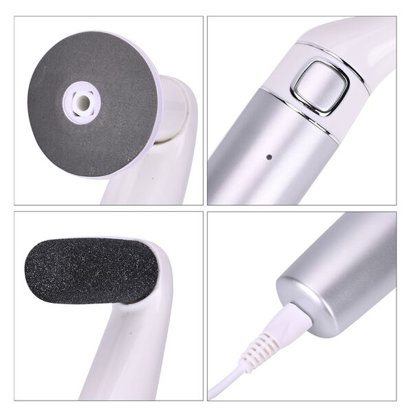 Elektrische Hornhautfeile, wei&szlig; image number 5