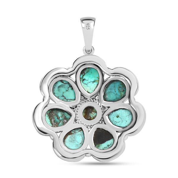 Sierra Nevada T&uuml;rkis Cluster Anh&auml;nger- 9,04 ct. image number 4