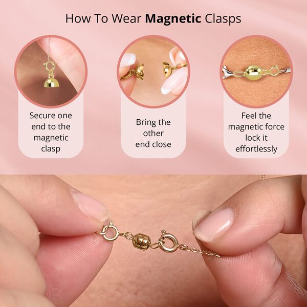 TOUCH und LOCK Magnet-Karabinerverschluss in 585 Gold image number 2