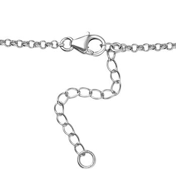 Meteorit Halskette, 45 cm- 23,55 ct.