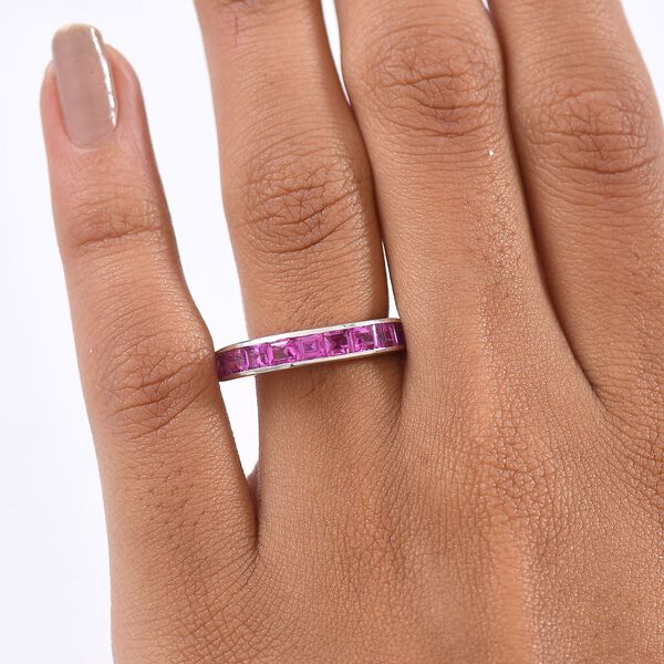 LUXURIANT AAA Labor Rosa Saphir Ring - 1,94 ct. image number 2