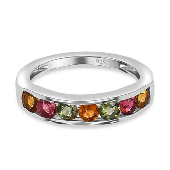 Mehrfarbiger Turmalin-Ring - 0,84 ct.