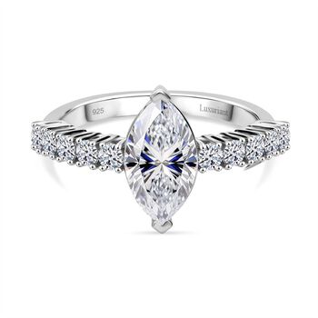 LUXURIANT DIAMOND - Lab Grown Diamant VS-EF SGL zertifiziert Ring 950 Platin (Gr&ouml;&szlig;e 20.00) ca. 2.50 ct