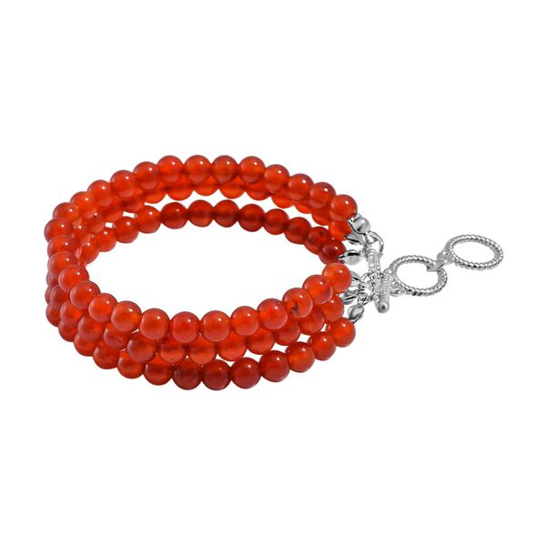 Rotes Achat-Armband, 18 cm - 30 ct image number 3