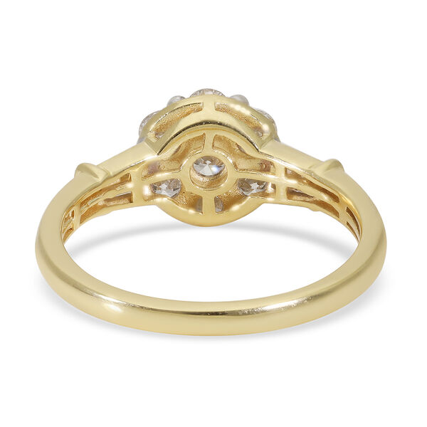 ILIANA - Diamant-Ring, IGI zertifiziert SI G-H, 750 Gelbgold  ca. 1,00 ct image number 5