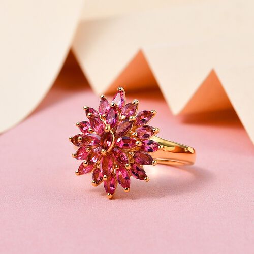 AA Rubellit Ring - 2 ct. image number 1