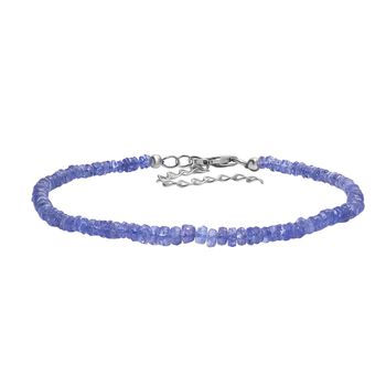Tansanit Armband, 19 cm - 20 ct.