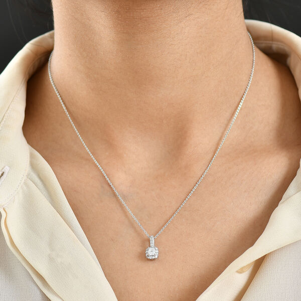 LUXURIANT DIAMOND - Lab Grown Diamant SI-GH Schmuckset ca. 45 cm 925 Silber rhodiniert ca. 0.50 ct image number 3