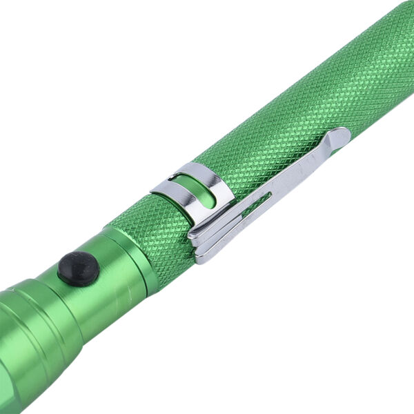 2er Set - Flexible LED Taschenlampen aus Aluminium mit Magnet, 17x2.2cm, gr&uuml;n image number 4