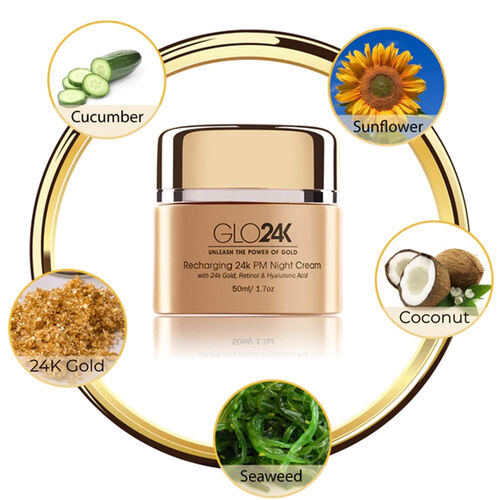 Glo24K - 24k Gold, Retinol und Hyaluronsäure image number 1