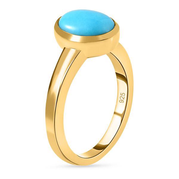 Amerikanischer, nat&uuml;rlicher Sleeping Beauty T&uuml;rkis-Ring - 1,43 ct. image number 5