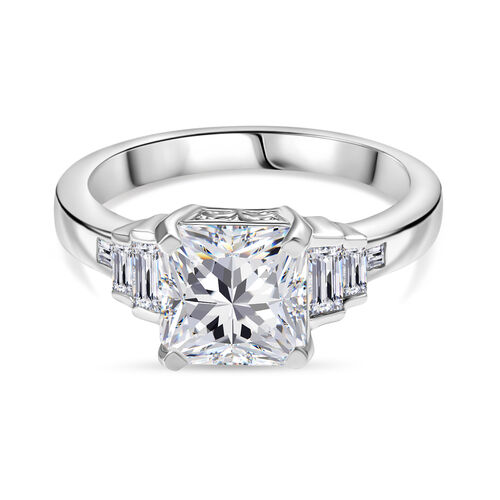 Moissanit Ring - 3 ct. image number 0