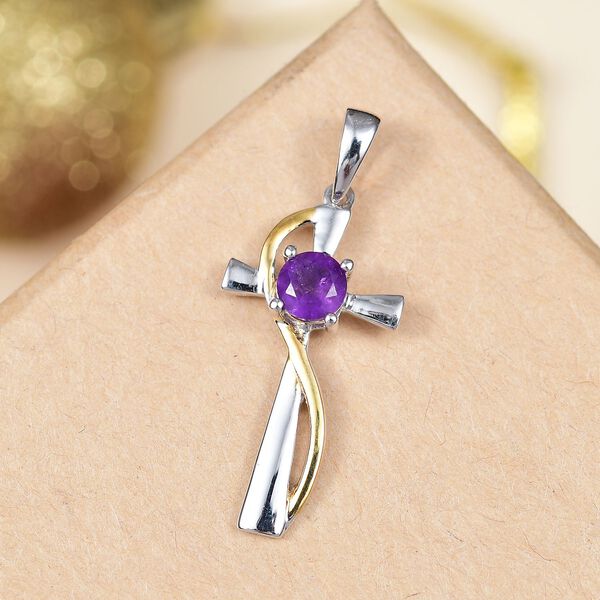 Afrikanischer Amethyst-Anh&auml;nger - 0,47 ct. image number 2