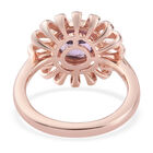 Rosa Amethyst-Ring, 925 Silber Roségold  ca. 1,19 ct image number 5