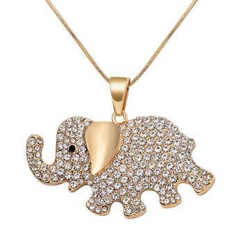 Schwarzer Kristall, Wei&szlig;er Kristall Halskette, ca. 70 cm