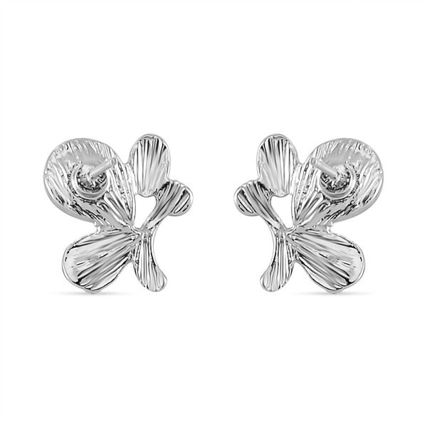 3er Set - Roter Kristall, Schwarzer Kristall Schmetterling Halskette (ca. 50 cm + 5 cm Extender), Armband (ca. 19 cm + 5 cm Extender) und Ohrringe image number 9