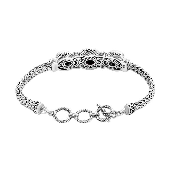 Royal Bali Kollektion - Afrikanisches Rubin-Armband, 19 cm - 6 ct. image number 2