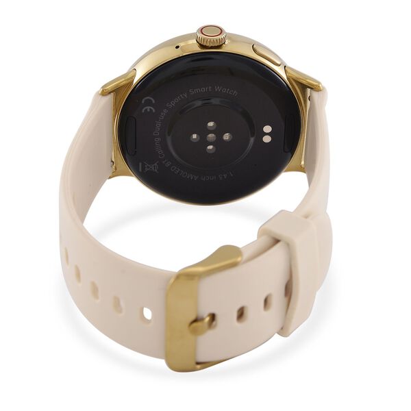 LA99 Smartwatch 3-in-1 Set mit AMOLED Display, Bluetooth-Anrufen, GPS und Gesundheits-Tracking, wasserdicht, CE- und ROHS-zertifiziert, 3,63cm, Gold image number 5