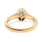 Premium Tansanit Ring, 585 Gold (Größe 19.00) ca. 1,23 ct image number 5