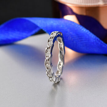 LUXURIANT DIAMOND - Lab Grown Diamant SI-GH Ring 925 Silber rhodiniert (Gr&ouml;&szlig;e 18.00) ca. 0,50 ct