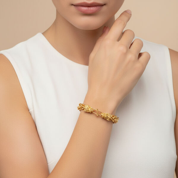 Nickelfreies Messing Armband ca. 20 cm ca. 46,20g image number 2