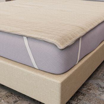 W&auml;rme-Topper in der Ausf&uuml;hrung 3-Zonen-W&auml;rme-Unterbett, 160x160 cm, wei&szlig;